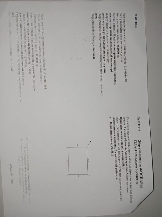 Продам 3 земельных участка в г. Акколь.