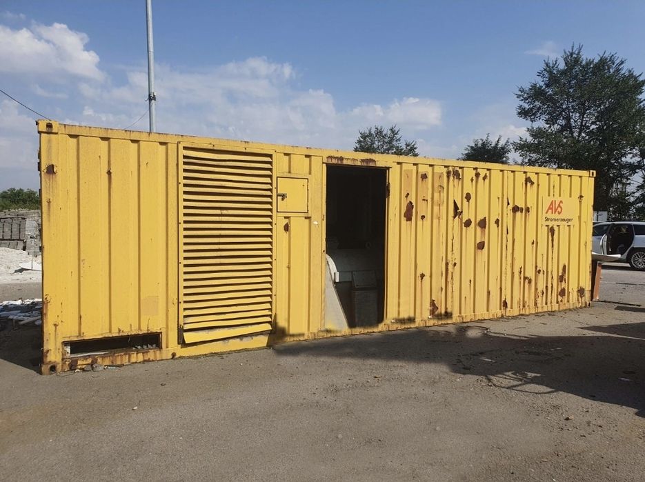 Generator electric  630 KWA, 400V/220V motor diesel MAN V12, container