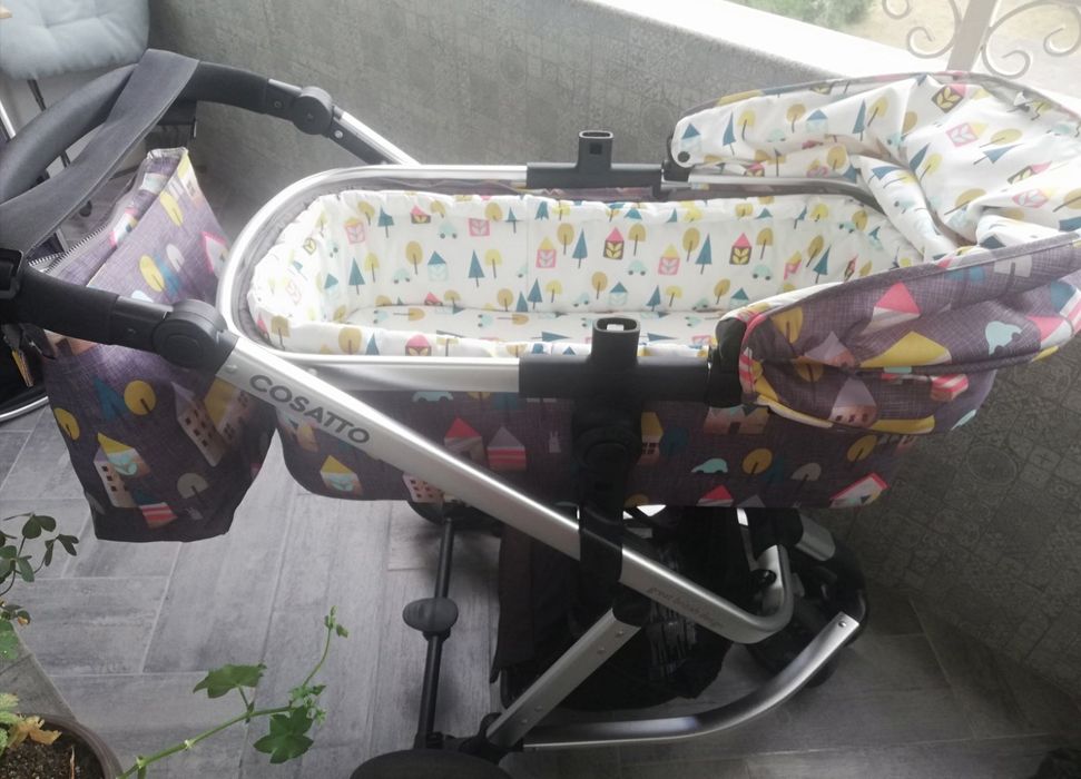 Детска количка Cosatto Giggle 3 в 1 и ПОДАРЪЦИ