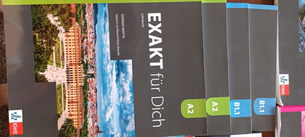 Комплект нови учебници и помагала по немски език за 8 клас  КЛЕТ