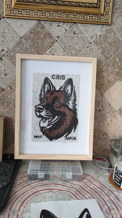 Disponibil tablouri la comanda din pietricele naturale făcute manual!