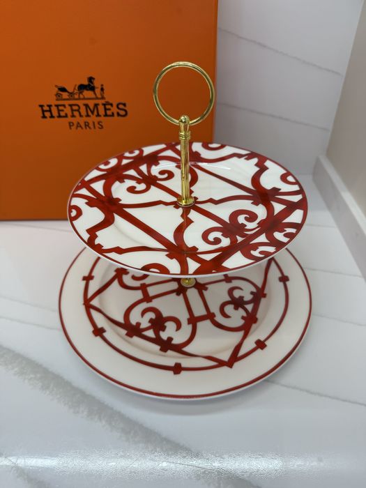 Этажерка менажница фарфор