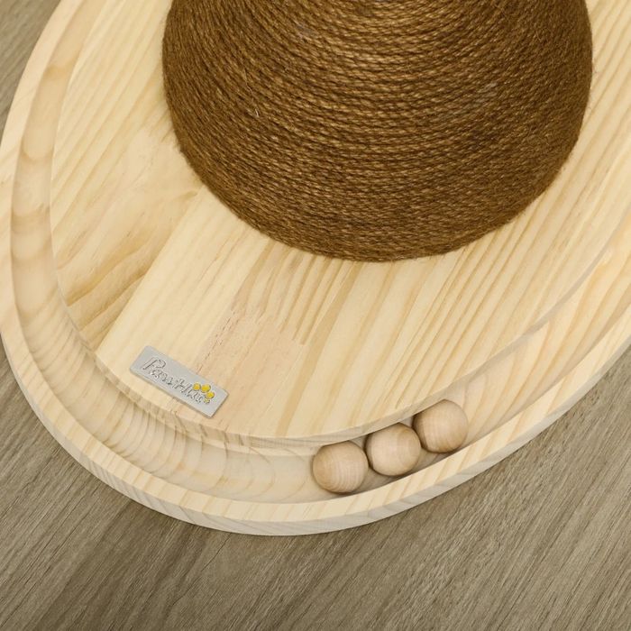 Интерактивна играчка за котки PawHut, драскаща повърхност