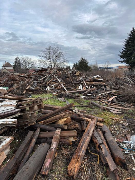 Lemne de foc din demolari si defrisari