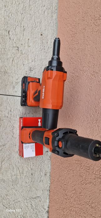 Hilti pistol de popnituri biax pe acumulatori
