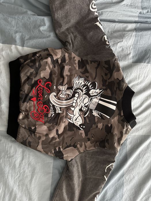 Brand New Ed Hardy X Trapstar Lover boy Bomber Jacket Size S