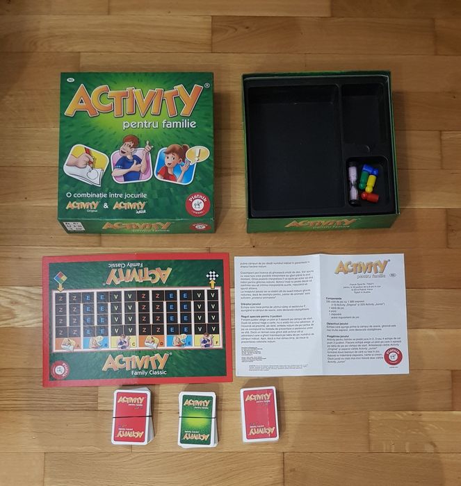 Activity Familie, piesele SIGILATE