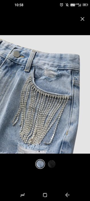 Denim scurți Diamond