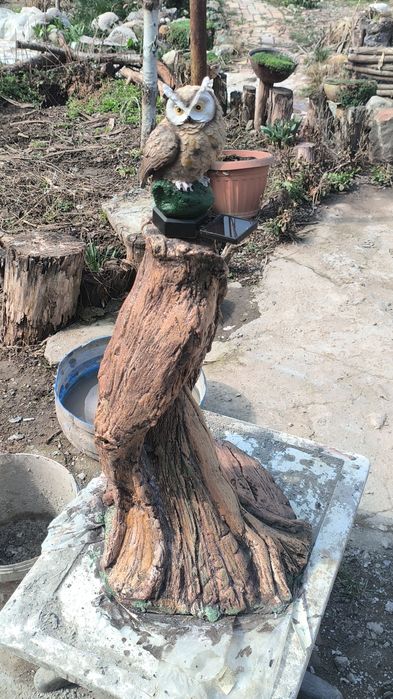 Скульптура садовая, арт бетон,