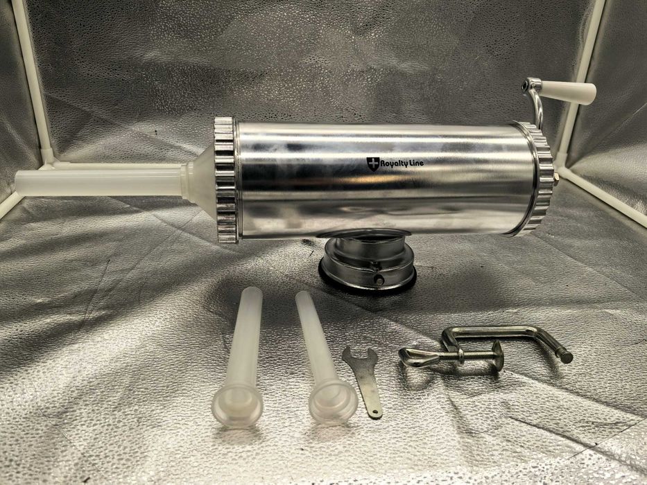 Aparat umplut carnati inox 2.5 kg cu 3 palnii 149 lei