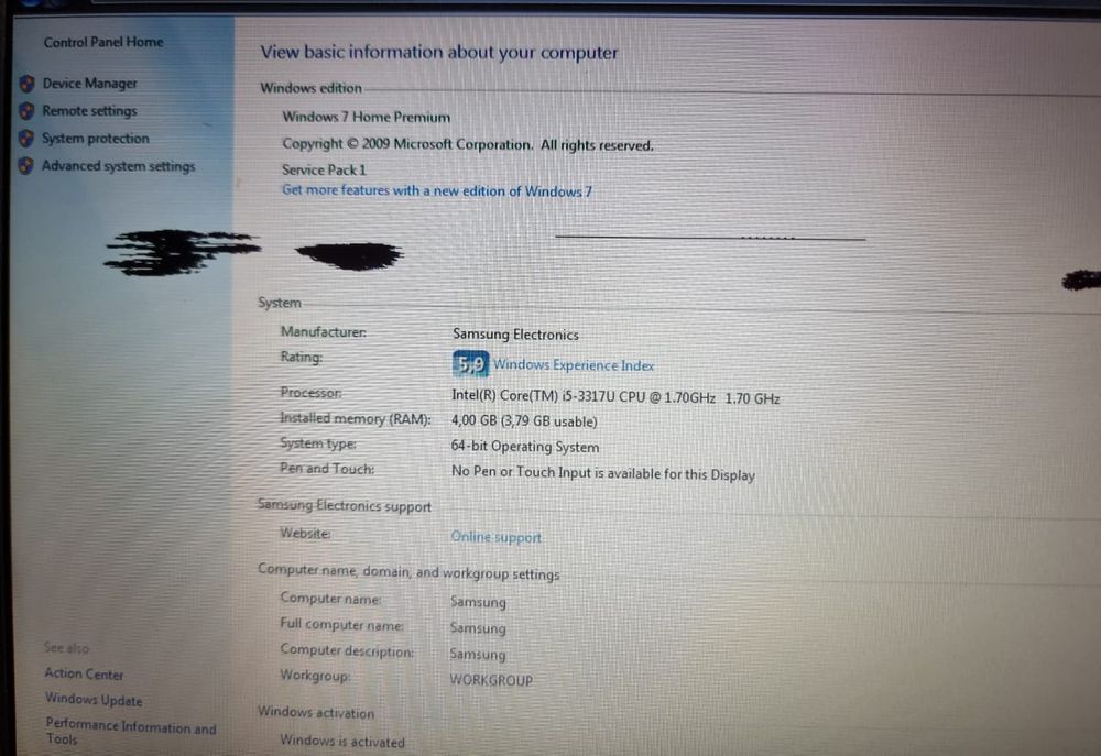 Продам ноутбук Samsung series 5 ultra.