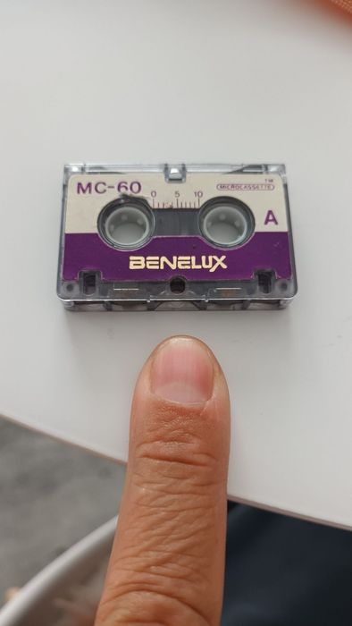 mini caseta audio