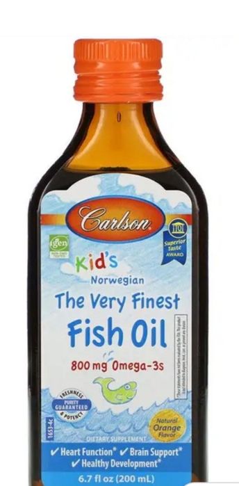 Carlson kids Omega апельсиновый вкус  200 ml