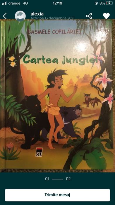 Basmele copilariei Cartea junglei