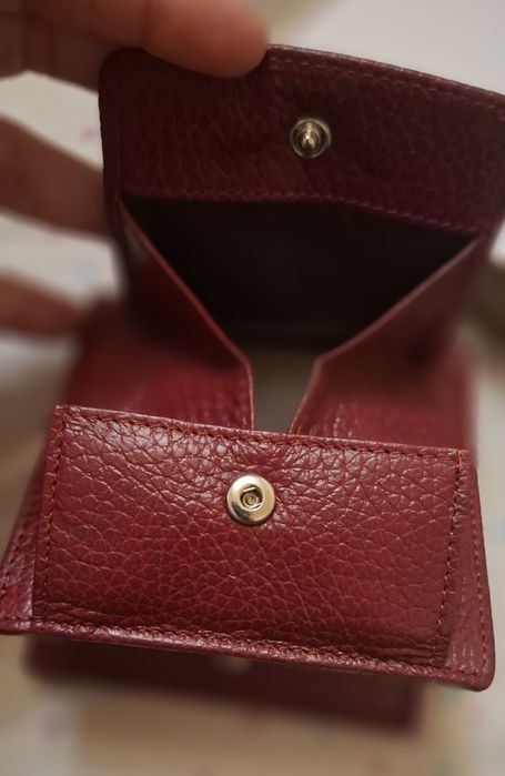 Дамско портмоне от естествена кожа