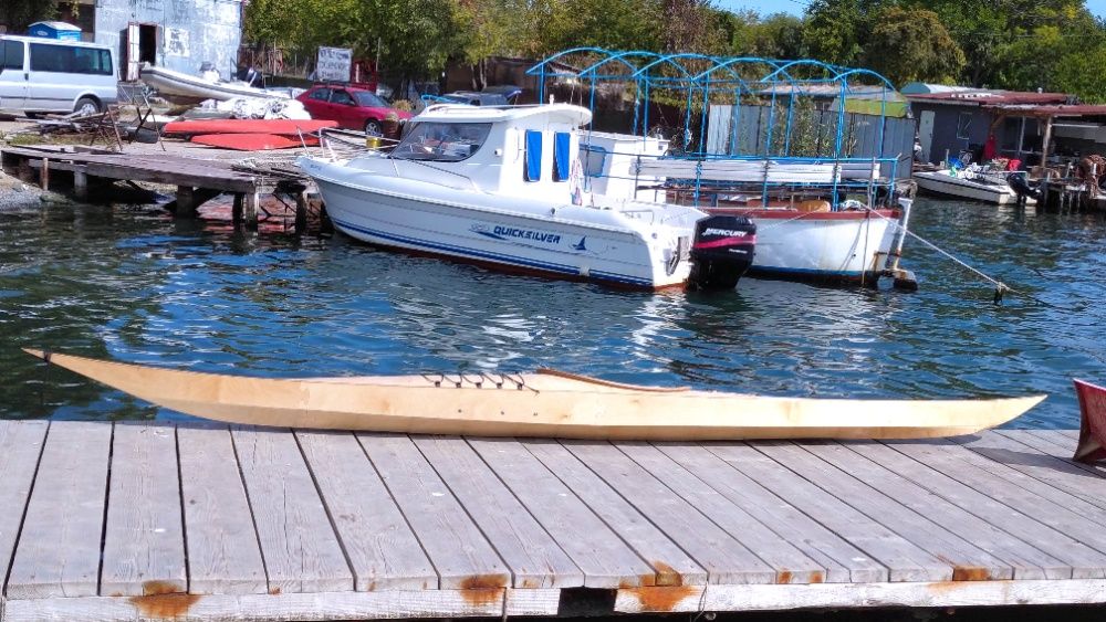 туристически каяк ръчна изработка - коледно намаление!