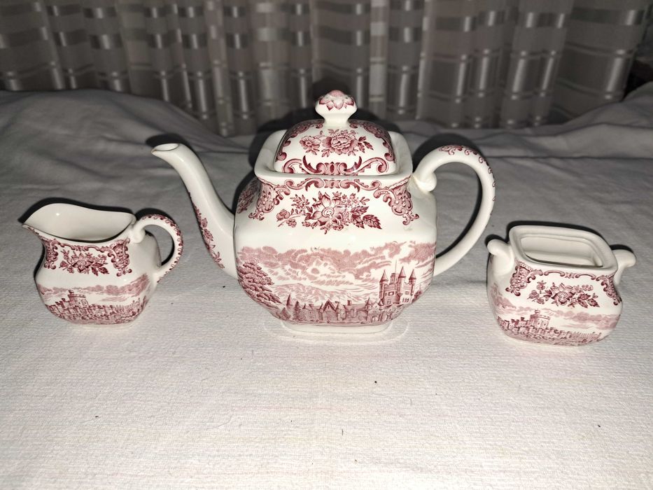 set cesti portelan englezesc Royal Homes of Britain 6 persoane