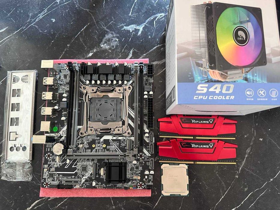 32 поточные комплекты с озу 16 гб DDR4 + куллер