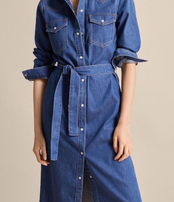 Дънкова рокля Massimo Dutti