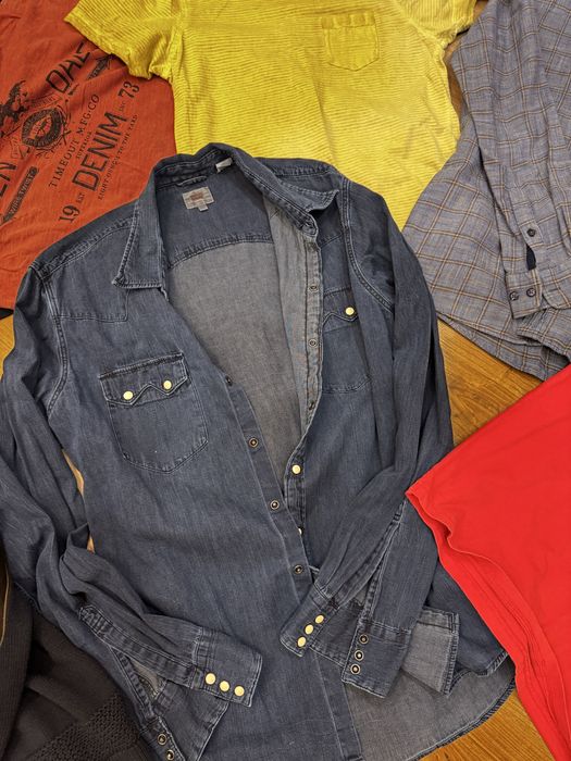 Мъжки дрехи M/L размер якета,блузи и ризи