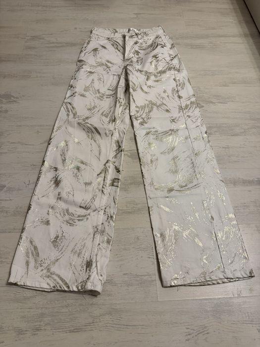 Бели дънки RADAPOLA