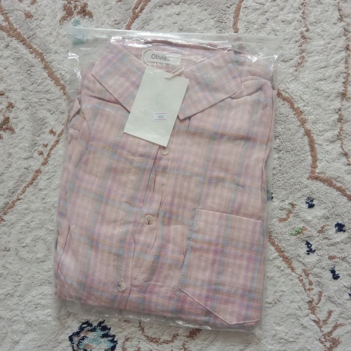 Рубашка лён до 54р.