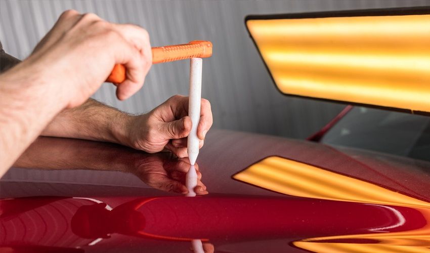 Удаление вмятин без покраски