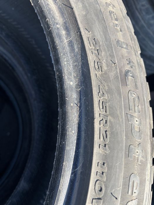 275 45 21 set M+S Hankook 7mm