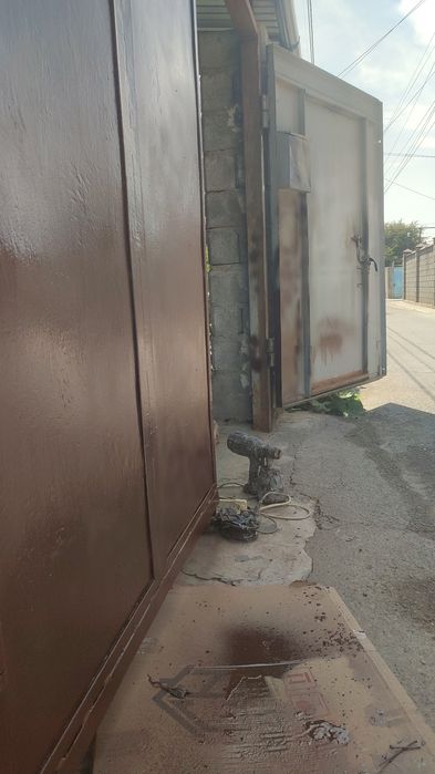 Покраска ворот за 1 день