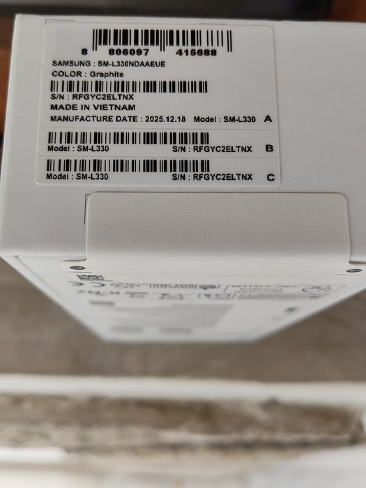 Samsung Galaxy watch 8 Graphite  Sigilat