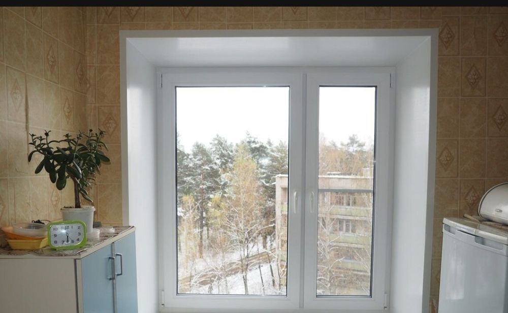 подоконник и откосы