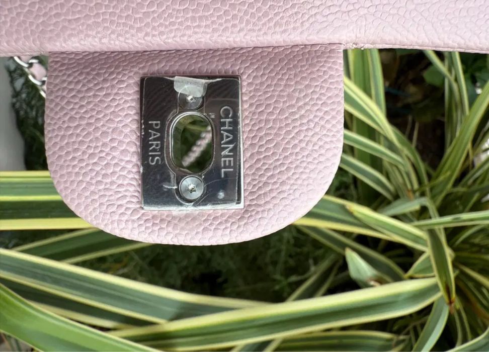 Geanta Chanel din piele Roz Timeless / Poseta