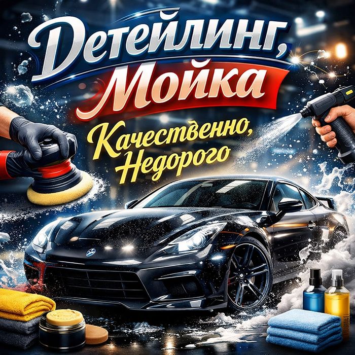 Мойка-детейлинг.