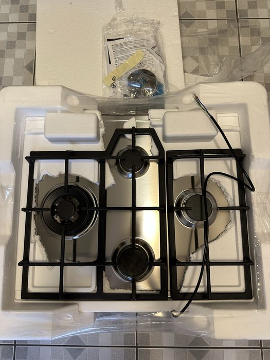 Plita incorporabila gaz Electrolux KGS64562SX, 60 cm, inox