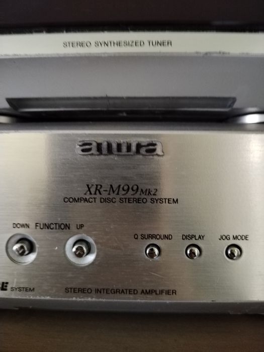 Turn Aiwa XR-M99 stereo