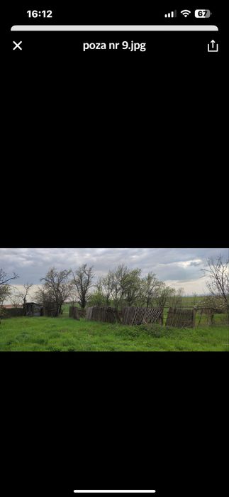 casa de vanzare cu teren la tara sat Hodisel