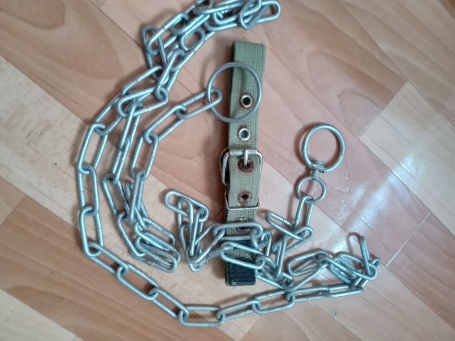 Продам Цепи и ошейник для сабак