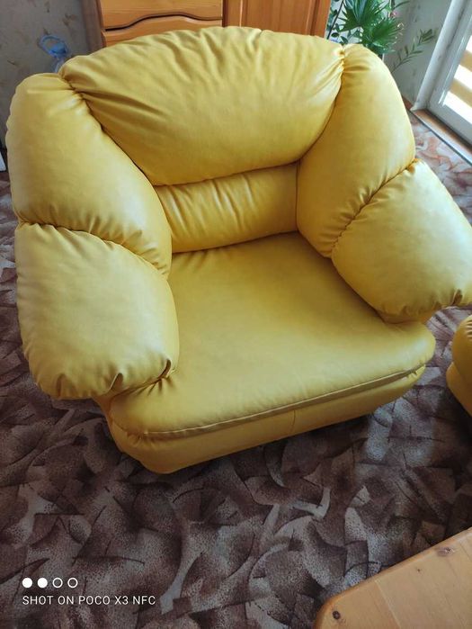 кожена холна гарнитура