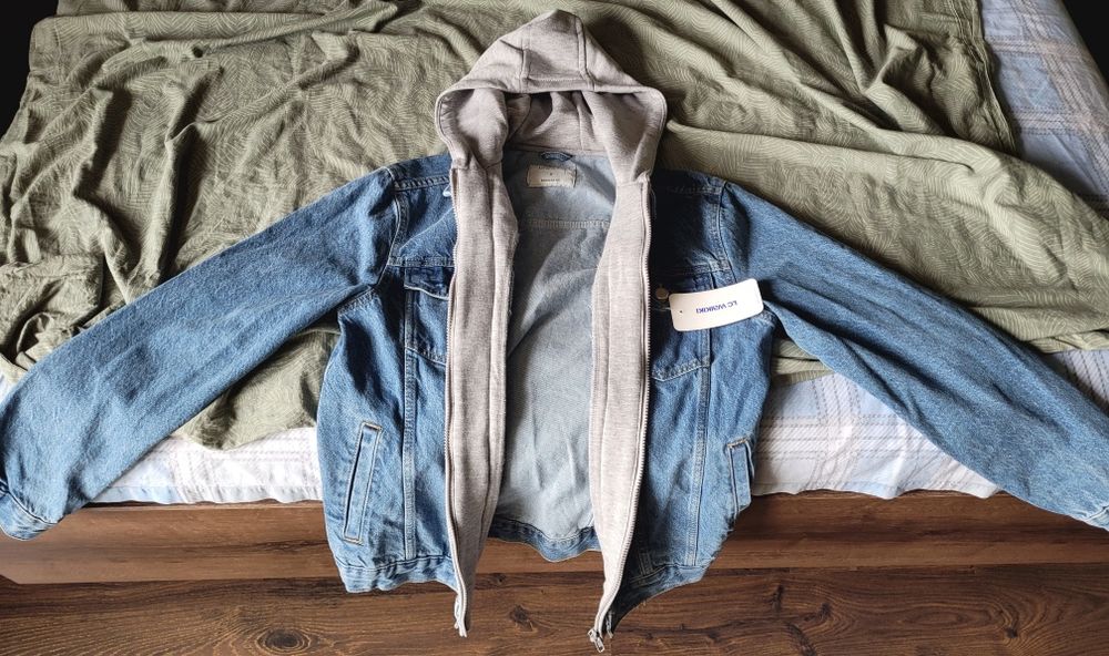 Мъжко дънкено яке S НОВО!