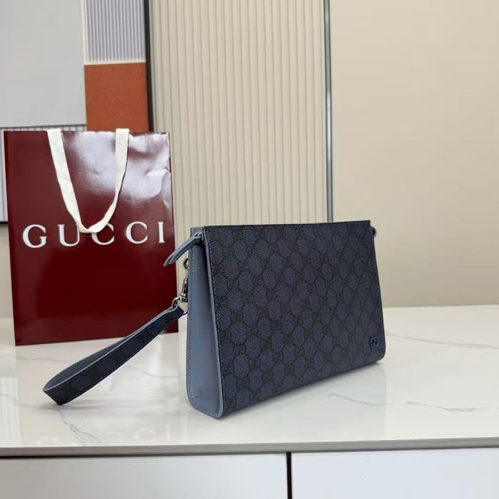 Чанта Gucci Grey Trim Pouch