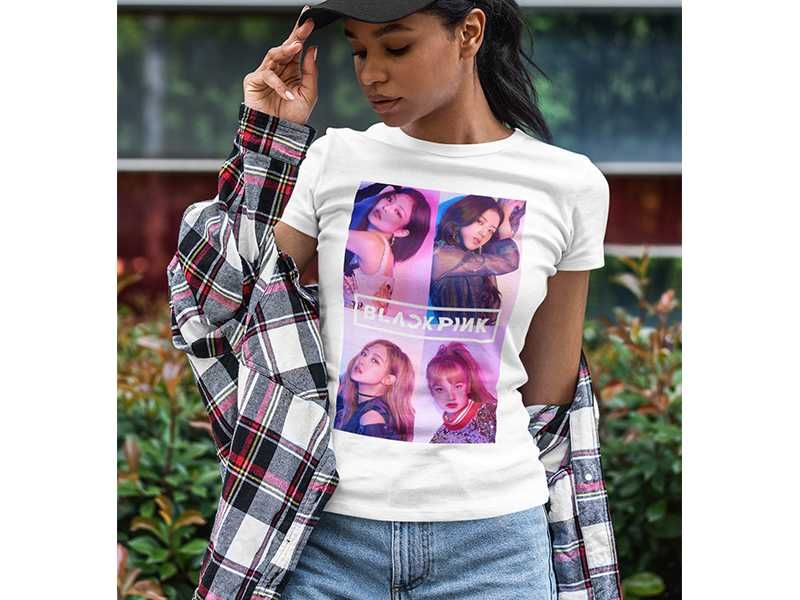Тениски BLACK PINK Различни модели,цветове и размери