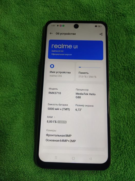 Realmi C 55 telefon