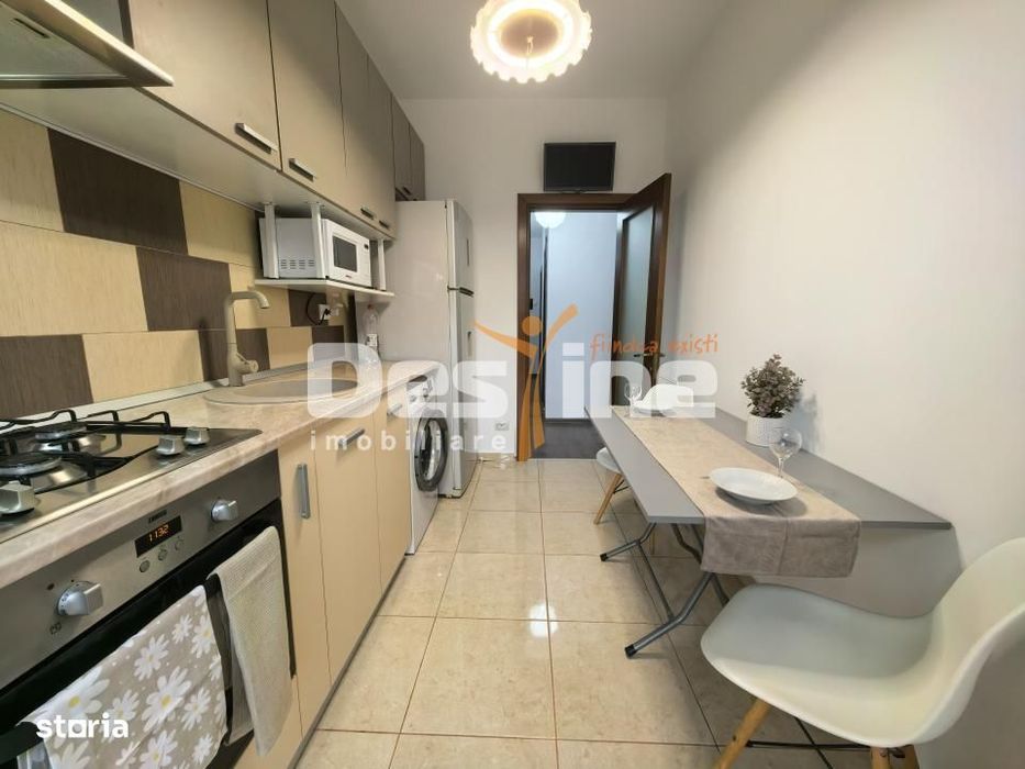 Apartament 3 camere 66 mp mobilat, cu balcon, gradina și loc de parcar