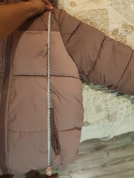 Дамско двулицево   зимно яке  Reebok