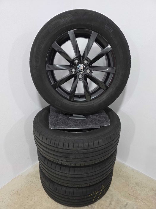 Jante 16 OEM Skoda Fabia, Kamiq, Rapid, Scala VW Polo Taigo T- Cross Seat 6Jx16, ET38, 5x100 , 57.1 205 60 16 Good Year