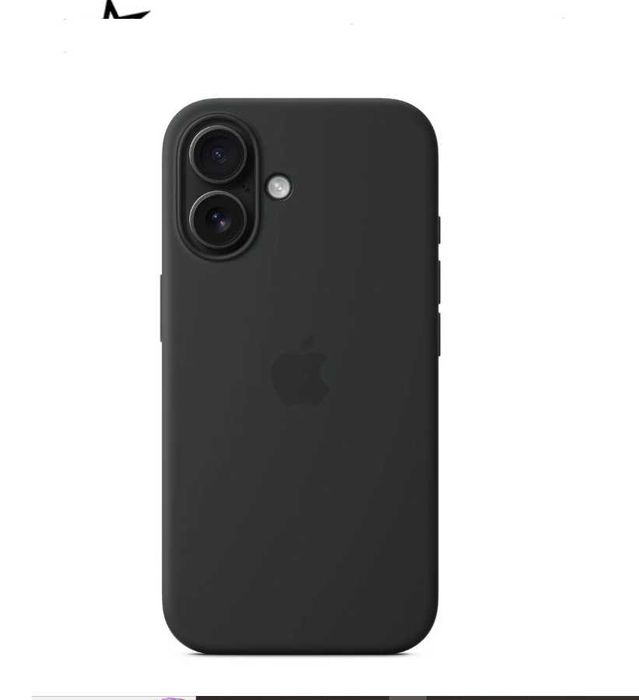 Husa iPhone 16 Plus Silicon Apple Black