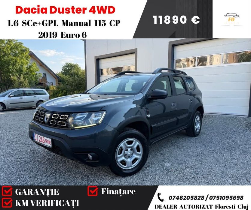 Dacia Duster Primul Proprietar , Starea tehnica impecabila , Benzina +GPL
