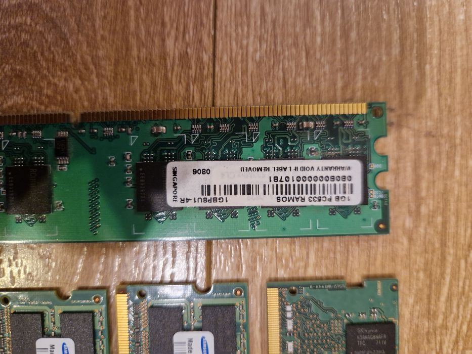 Стари компютърни компоненти - памет, процесор