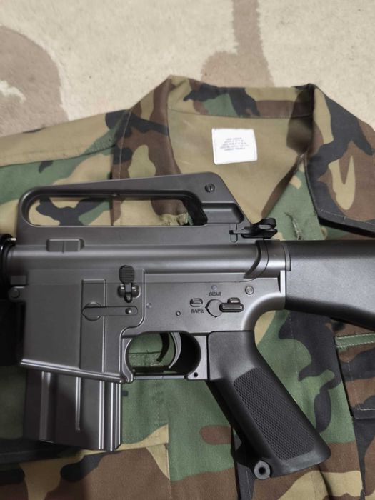 Mitraliera Airsoft M16A1 Cyma Mosfet Edition  cu garantie o luna!