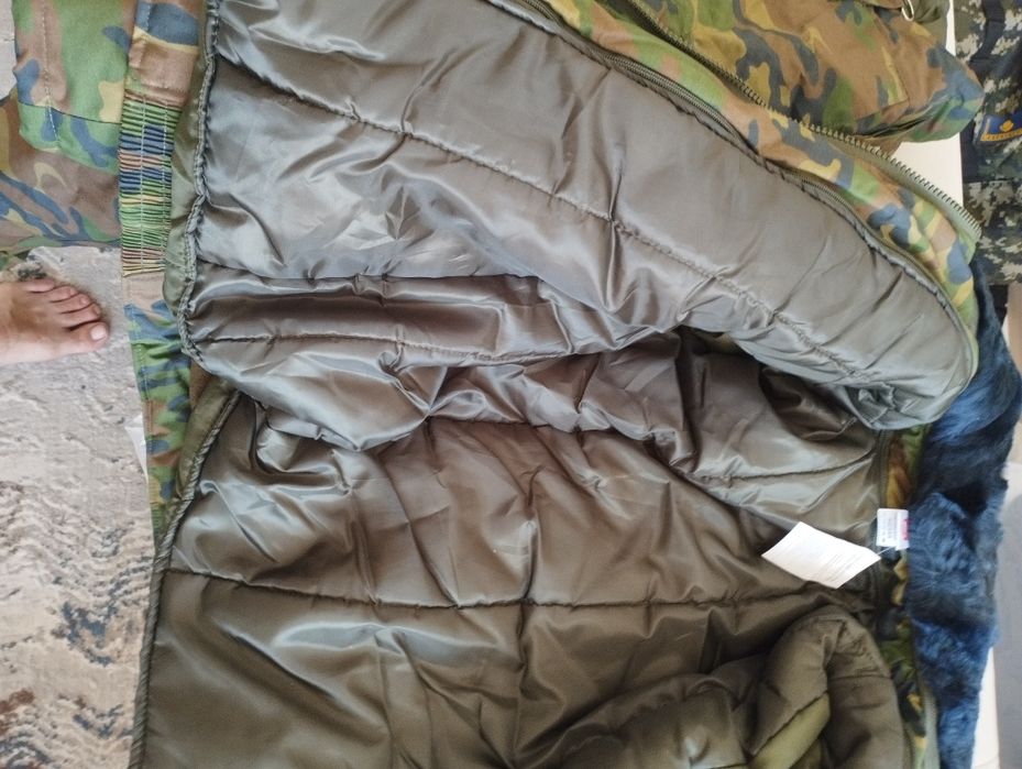 Зимняя куртка и ватник